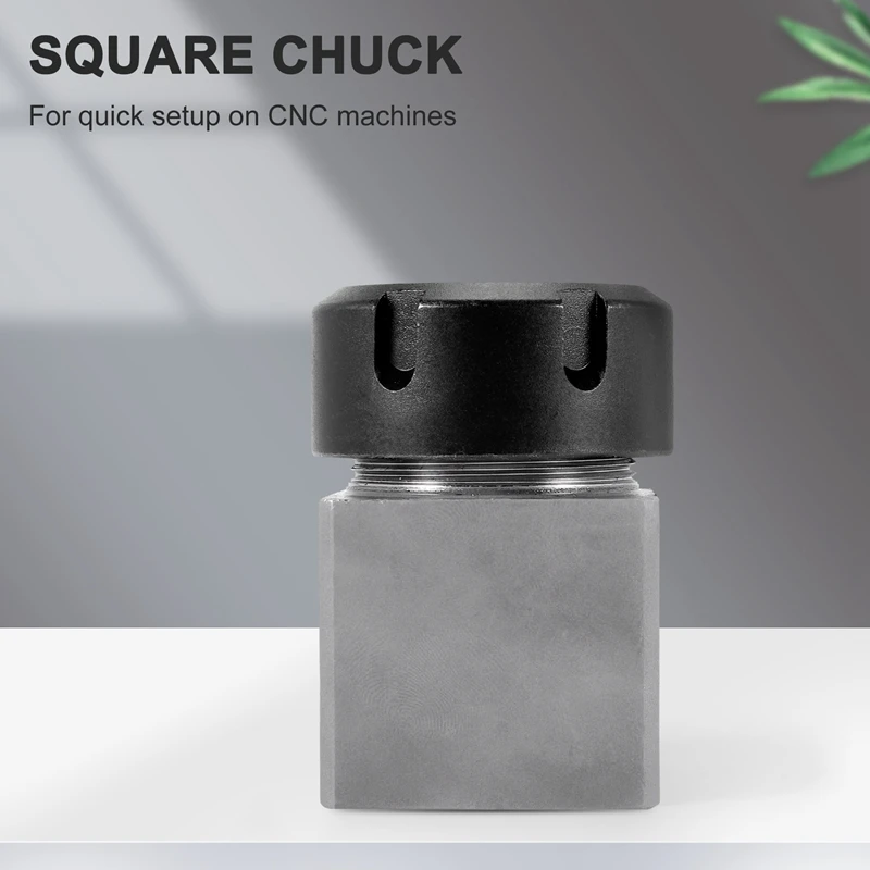 ER32 цанговые патроны набор блоков из 2 квадратных и шестигранных держателей для