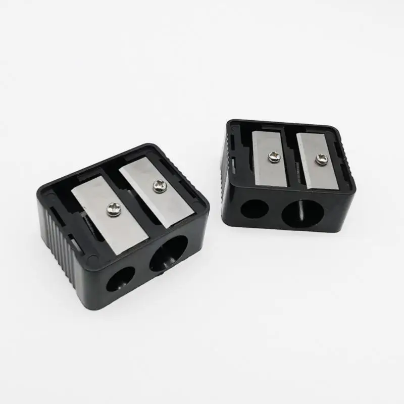 Точная помада с двойными отверстиями для бровей косметические карандаши точилка