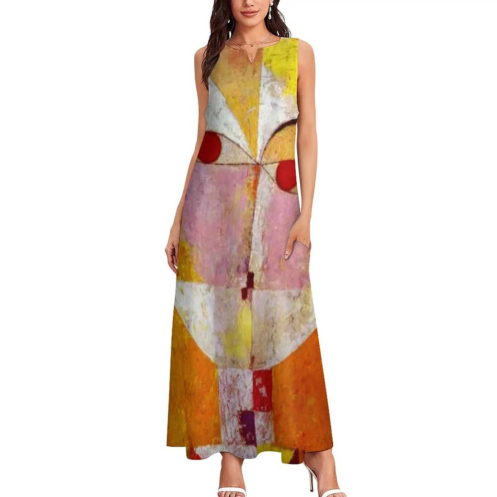 Senecio Абстрактный портрет человека от Павла Кле длинное платье для выпускного