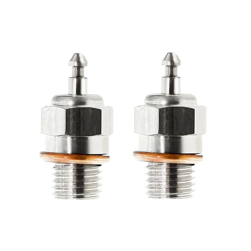 

2Pcs Super Duty Long Glow Plug for Traxxas 3232X T-Maxx Revo 4-Tec Slash Rustler RC Car Spare Parts Accessories