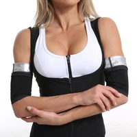 new slimmer arm womens sweat arm trimmer control slim gym hot thermal arm strap 1 pair hand cincher pad sleeve shaping