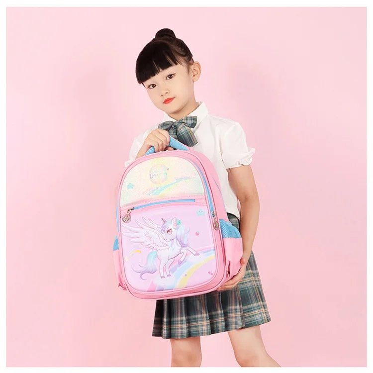 Grade 1-3 Students Girls Mermaid Unicorn Boys Cool Cartoon School Bags 2023 New Children Anime Fashion Backpacks High-capacity