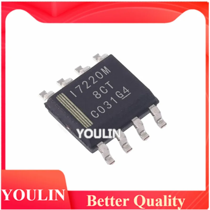 

10 шт., новый оригинальный изолятор ISO7220MDR, чип для упаковки, SOIC-8 интегральная схема ic