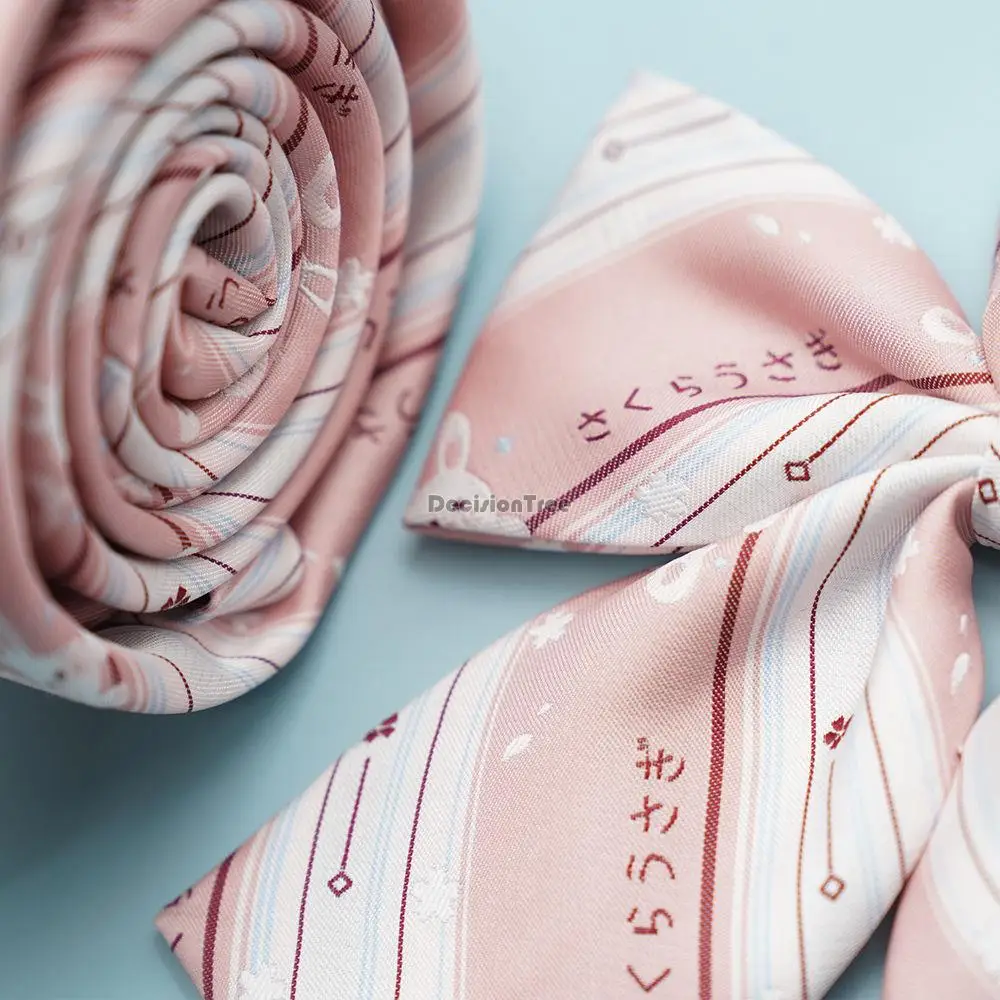 Школьная форма в японском стиле аксессуары для школьной формы галстуки клетку