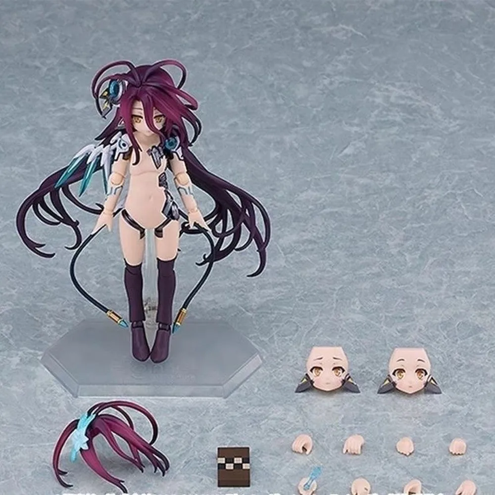 Фигурка Figma 604 фигурка Max Factory NO GAME LIFE: ZERO SCHWI Shuvi Dola модели игрушки коллекционная