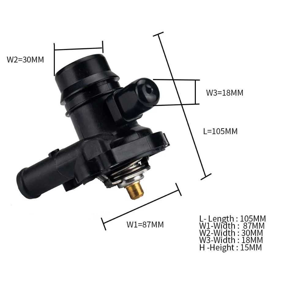 Термостат охлаждающей жидкости в сборе с датчиком 55565336 55579010 55593034 для Chevrolet Cruze Sonic