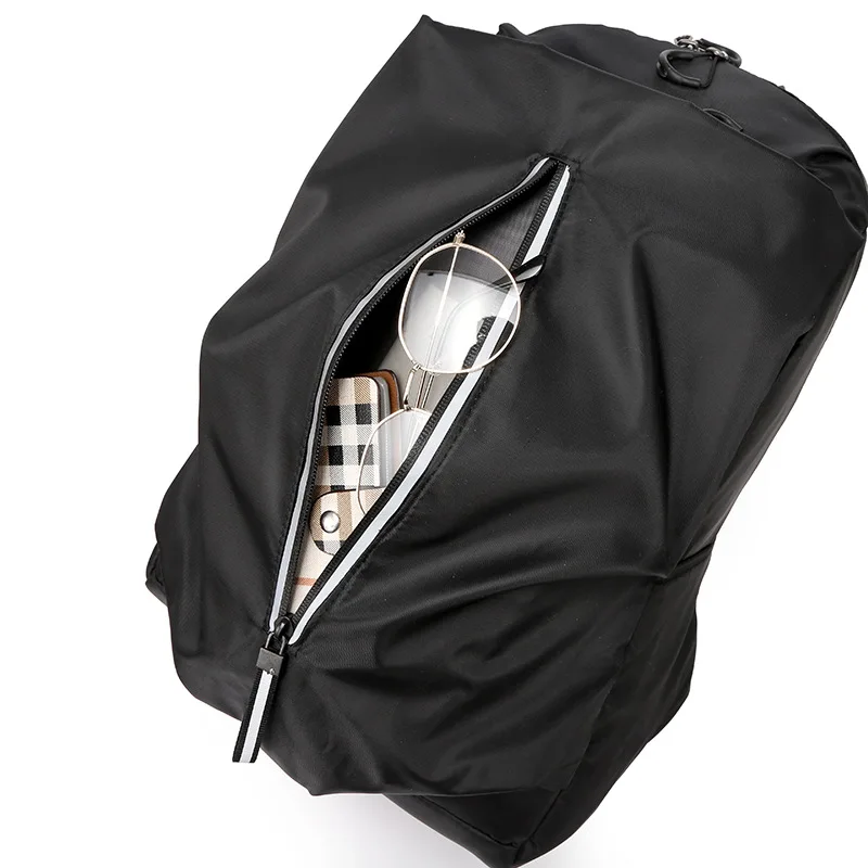 New Polyester Han Edition Campus Student Backpack Contracted Male Female Student Bag Backpack Travel Leisure Packages