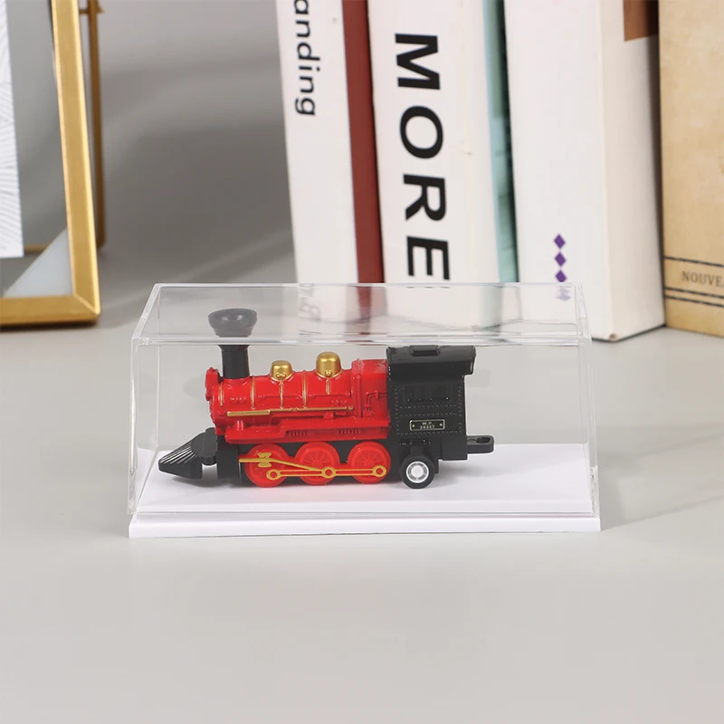 Прозрачная акриловая Пыленепроницаемая искусственная Жесткая обложка