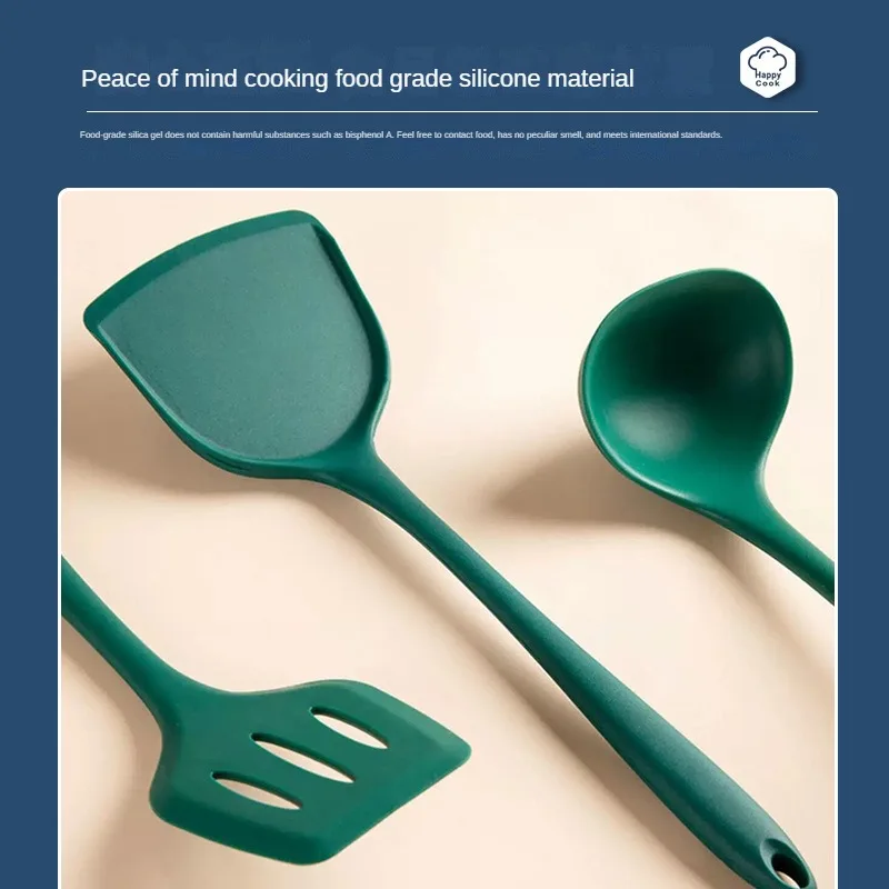 

Food Grade High Temperature Resistant Silicone Spatula - The Ultimate Kitchen Essential for Safe and Easy Cooking