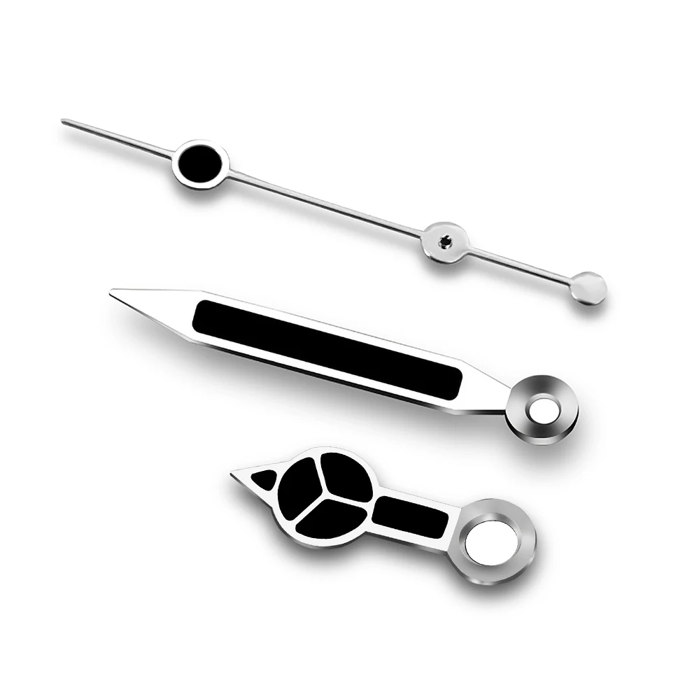 

Аксессуары для S-Watch, тройная игла, черная, зеленая светящаяся лампа, подходит для движения nh35/nh36