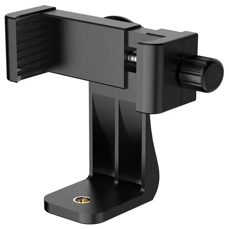 

360 Degree Mobile Phone Clip Compatible With All 1/4 Screw Cellphone Holder Tripod Mount Desk Tripod Adapter For Samsung Phones
