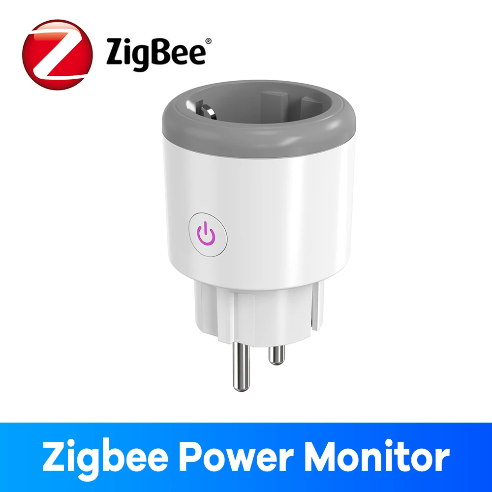 Умная розетка Tuya Wi-Fi EU 16A, энергосберегающая умная розетка, дистанционное управление через приложение, голосовой таймер, обратный отсчет, Alexa Google Home, стандарт ЕС