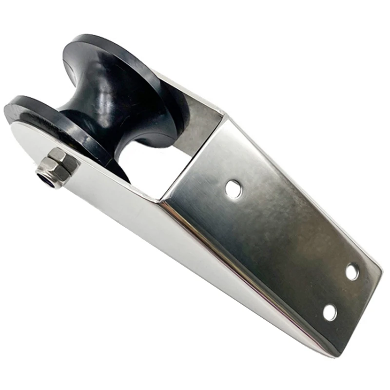 

Boat Bow Anchor Roller Stainless Steel Marine Yacht Lift Roller Polished Yacht Accessories