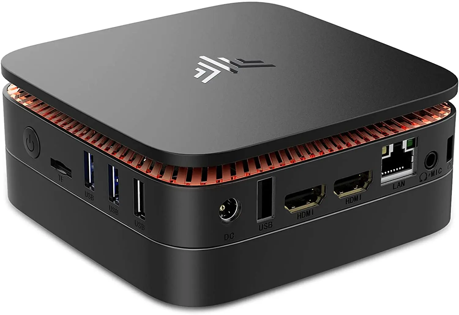 

NEW Mini PC, Quad Core ntel Celeron J3455 Mini Desktop Computer Windows 10 Pro(64-bit), 4GB DDR3/64GB eMMC Small Computer 4K