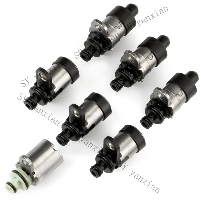 Фото Комплект соленоидов трансмиссии SY+ 7 шт./компл. RE5R05A для Nissan, Infiniti, Hyundai, Datsun 02-UP №1