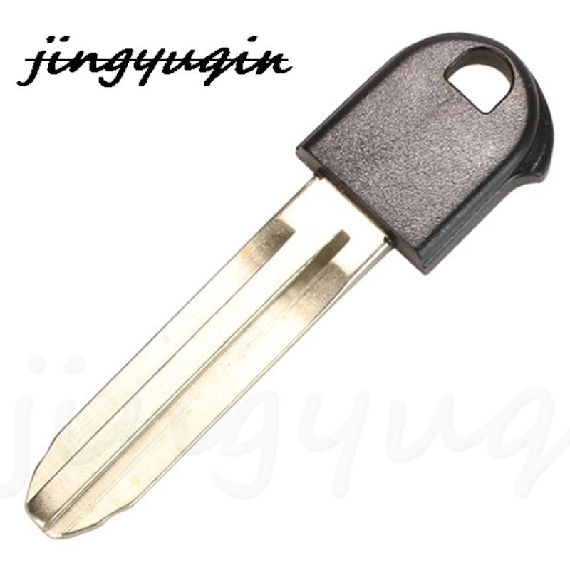 

Jingyuqin дистанционный автомобильный смарт-ключ без ключа аварийная вставка необрезанное лезвие заготовка для Toyota Prius 2004-2009 Corolla Verso Camry