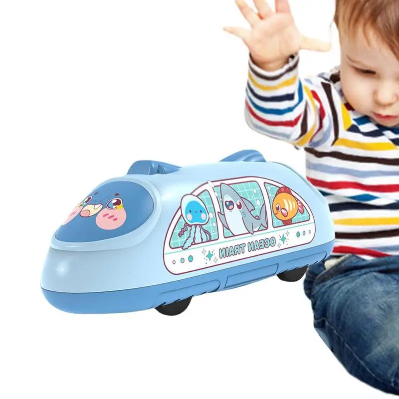 

Игрушечный автомобиль, двухсторонняя Игрушечная модель с электроприводом и движением вперед и назад, милая игрушечная машинка, противоизносостойкая, ударопрочная, с электроприводом
