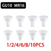 12610pcs led spot light gu10 led bulb 12w 9w 6w 3wled lamp 220v spotlight mr16 7w lampada gu5 3 corn light bulb gu 10 ampoule