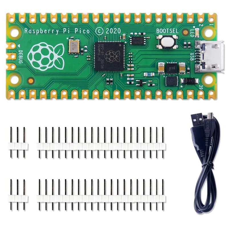 

Flexible Microcontroller Mini Development Board, Based on for Raspberry Pi RP2040, Dual-Core ARM Cortex M0 + Processor