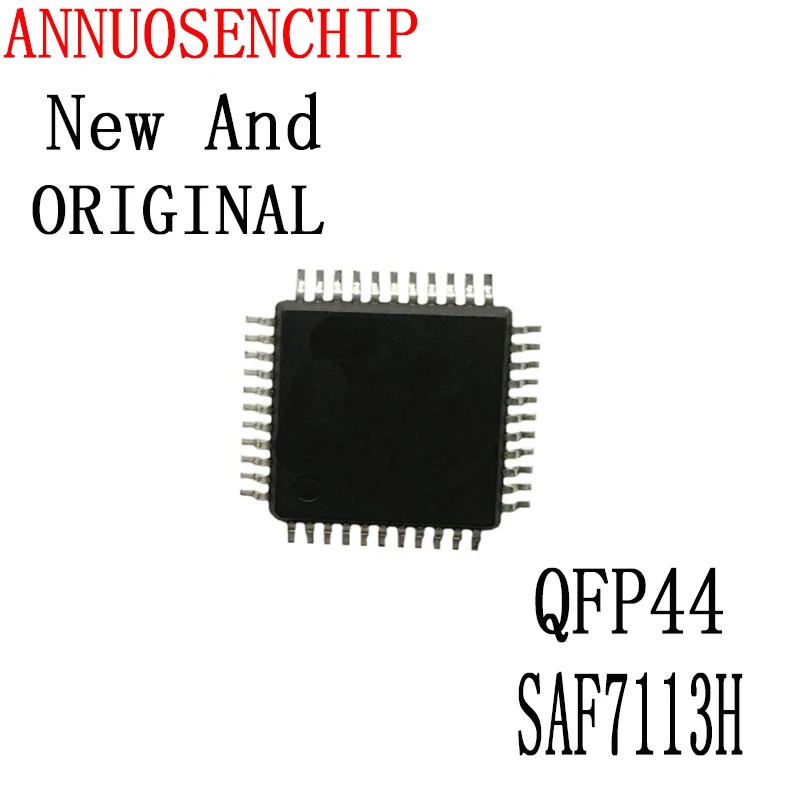 

5 шт., новые и оригинальные SAA7113H SAA7113 QFP44, новый запас SAF7113H