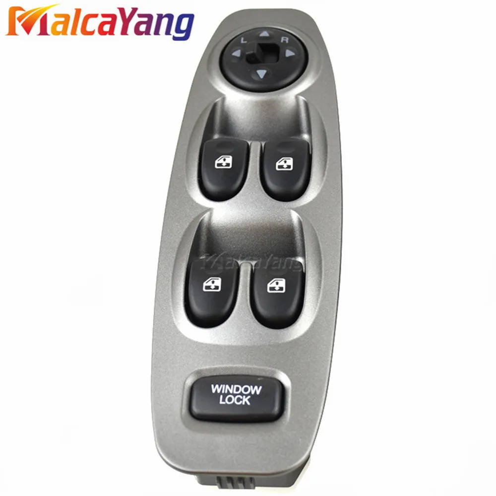 

Серый главный переключатель стеклоподъемника для Hyundai Accent 2000, 2001, 2002, 2003, 2004, 2005, 93570-25000