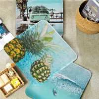 sea beach coconut tree ocean pineapple european seat cushion office dining stool pad sponge sofa mat non slip sofa decor tatami