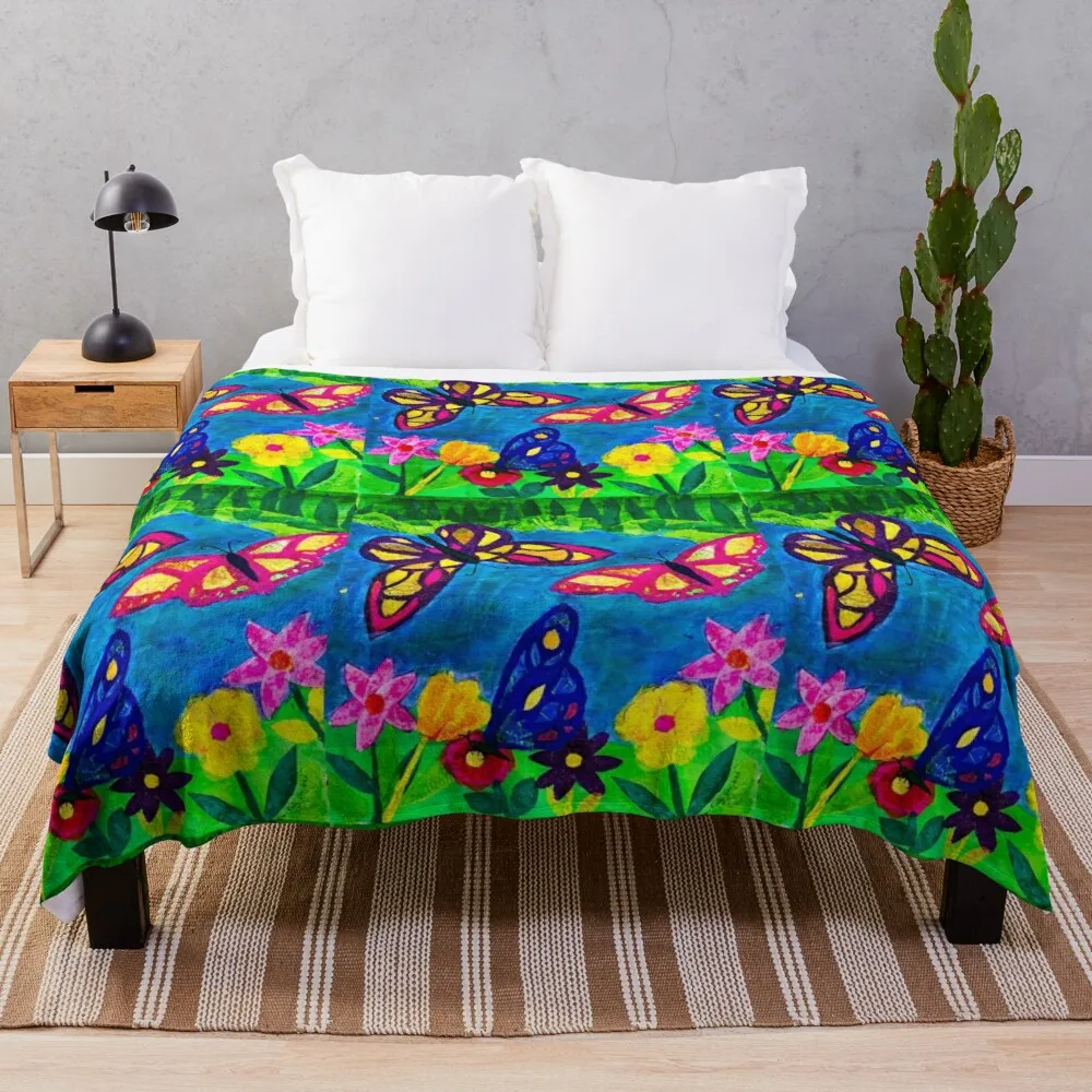 

Мой красивый коллаж с бабочками, плед, одеяло для детей, плед, ковер