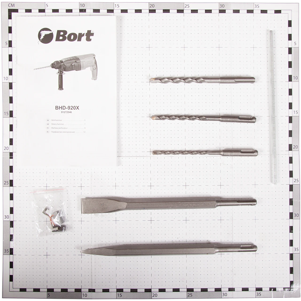 Перфоратор Bort BHD 920X (Мощность 920 Вт энергия удара 3.5 Дж 3 режима: