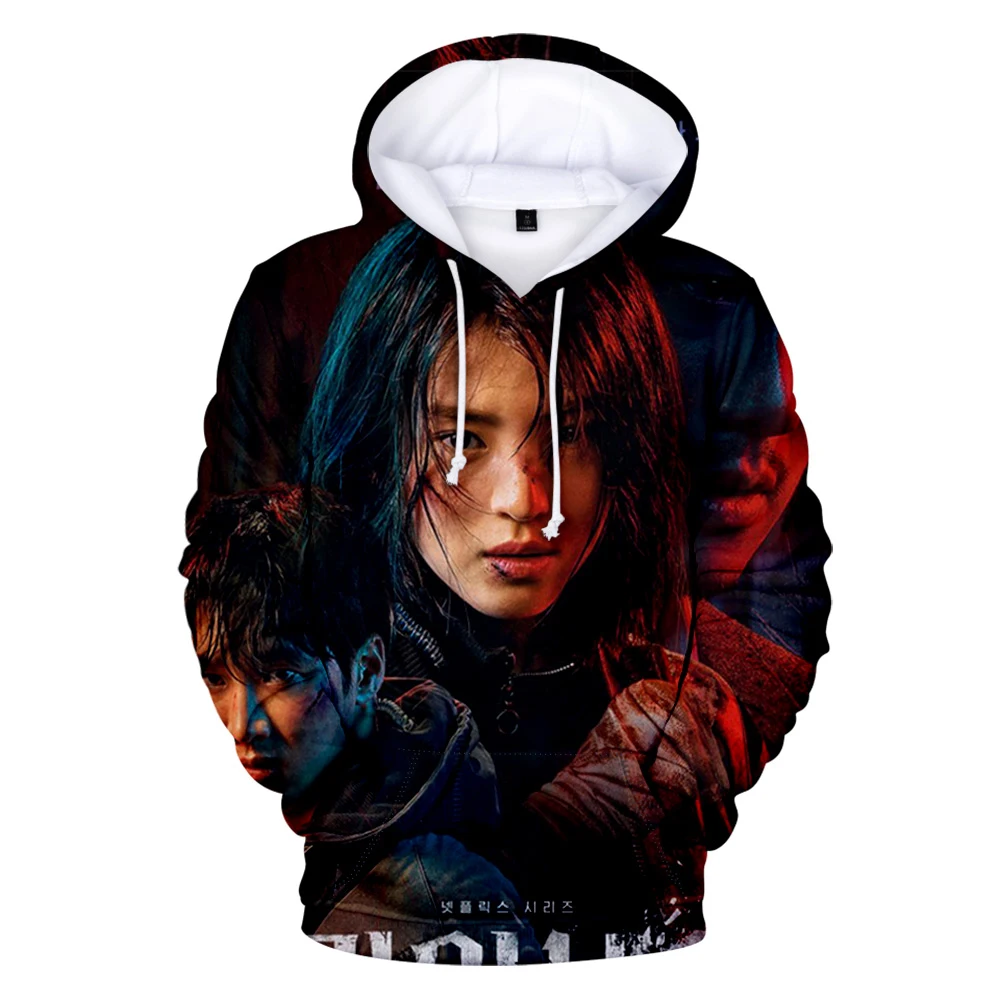 

Korean Drama Hits My Name 3D Printing HOODIE Merch Hoodie Men And Women Harajuku Style Hip-hop Sweatshirt Spring An Men-Clothes