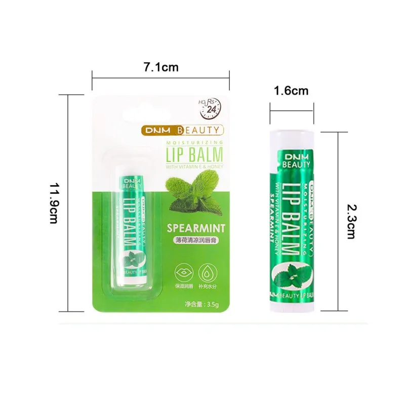 Увлажняющий бальзам для губ 18 цветов Уход за губами питает губы уменьшает линии