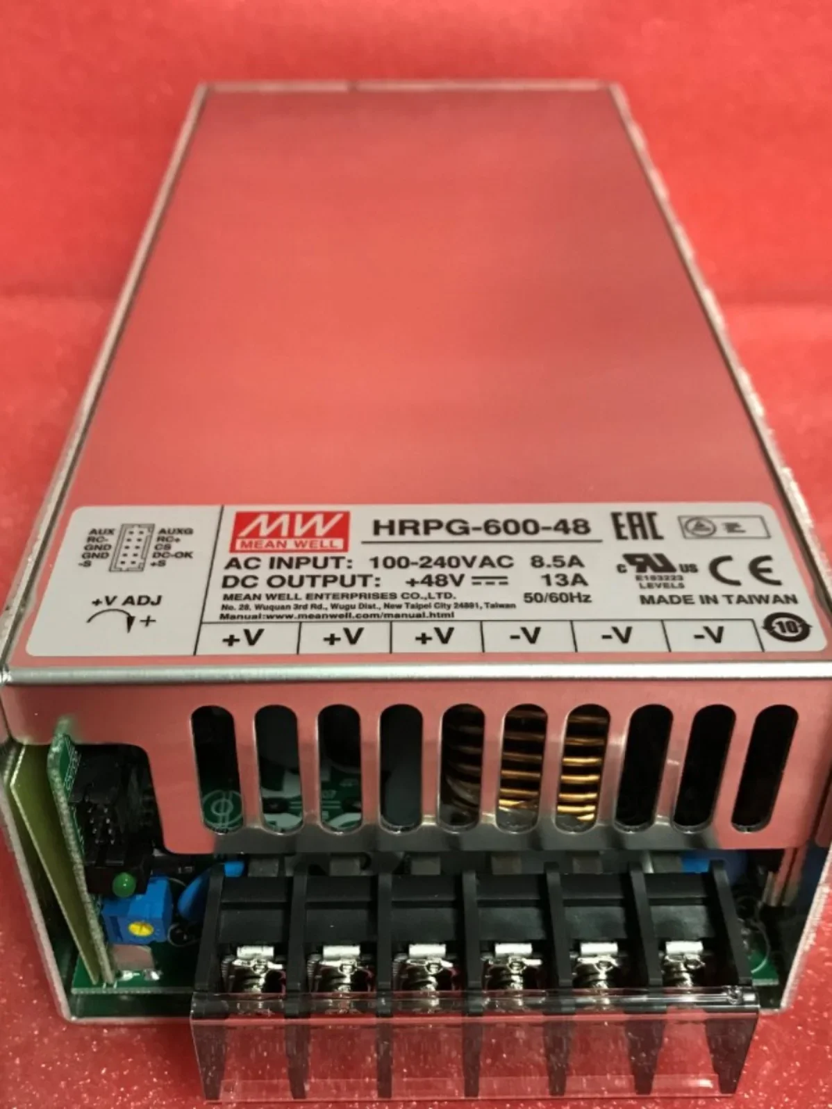 Импульсный источник питания Mingwei 600 Вт HRPG-600 12V24V36V48V/3 3/5/7 5/15 В Функция PFC