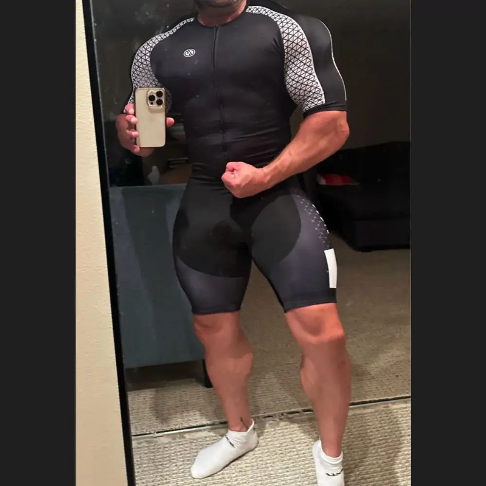 GG Трикотажный костюм для триатлона Skinsuit Ciclismo мужской велосипедный комплект езды
