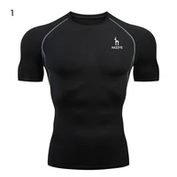 hazzys golf fitness clothes menquick dryingtight body long short sleeve sports quick dryin