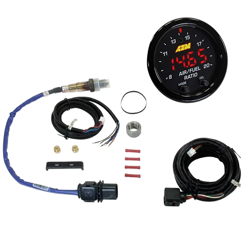 

1Set 30-0300 Broadband Air/Fuel Ratio AFR Gauge Kit Oxygen Sensor 028017025 Wideband Air/Fuel Ratio Gauge