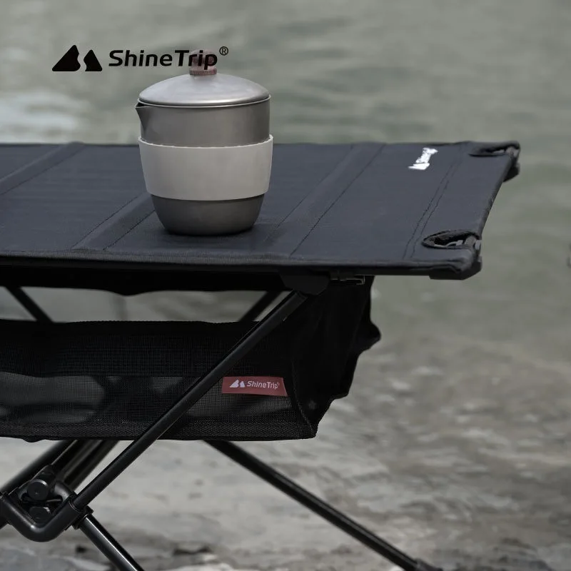 ShineTrip-Outdoor складной стол из алюминиевого сплава сумка для хранения в кемпинге