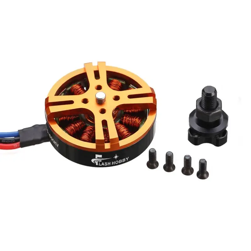 Flashhobby D4215 650KV 2-4S бесщеточный двигатель для радиоуправляемого многовинтового
