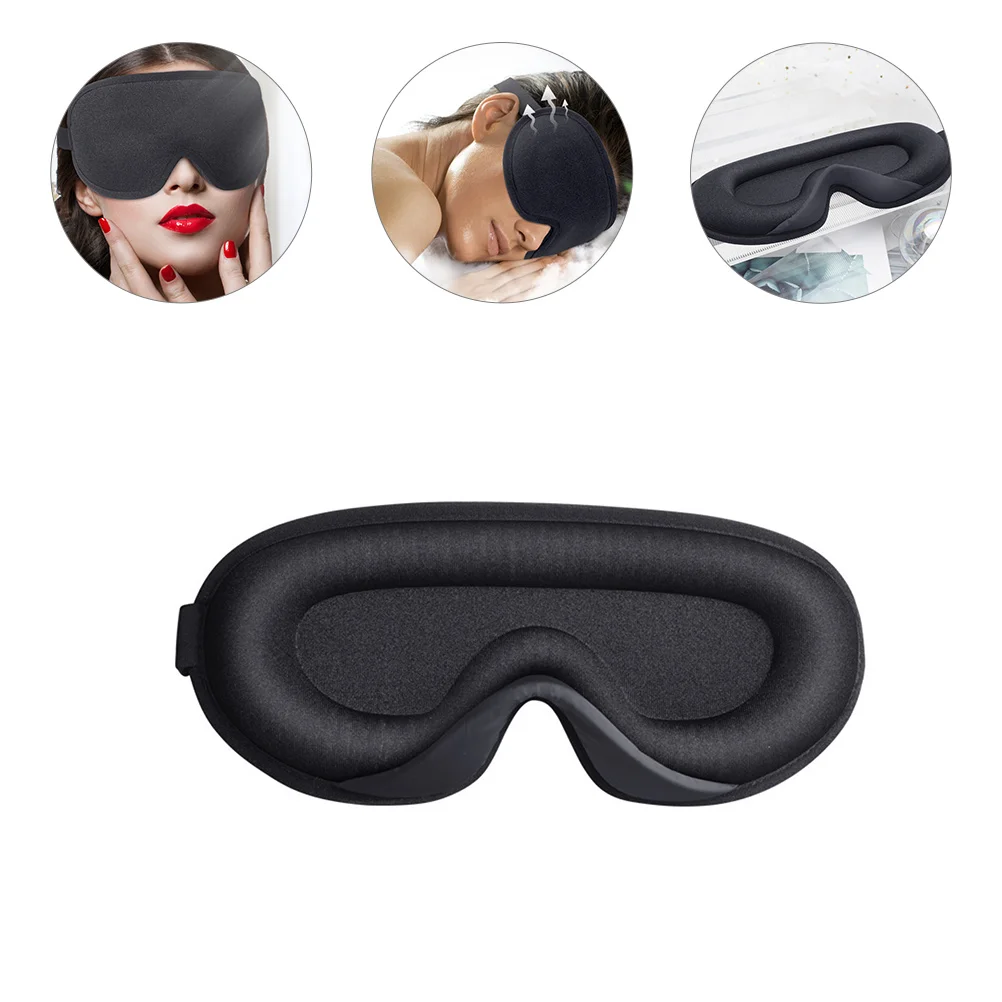 

Goggles Women Eye Mask Protector Unisex 3d Pillow Sleeping Portable Blindfold Face Shades Three-dimensional Protection Cover