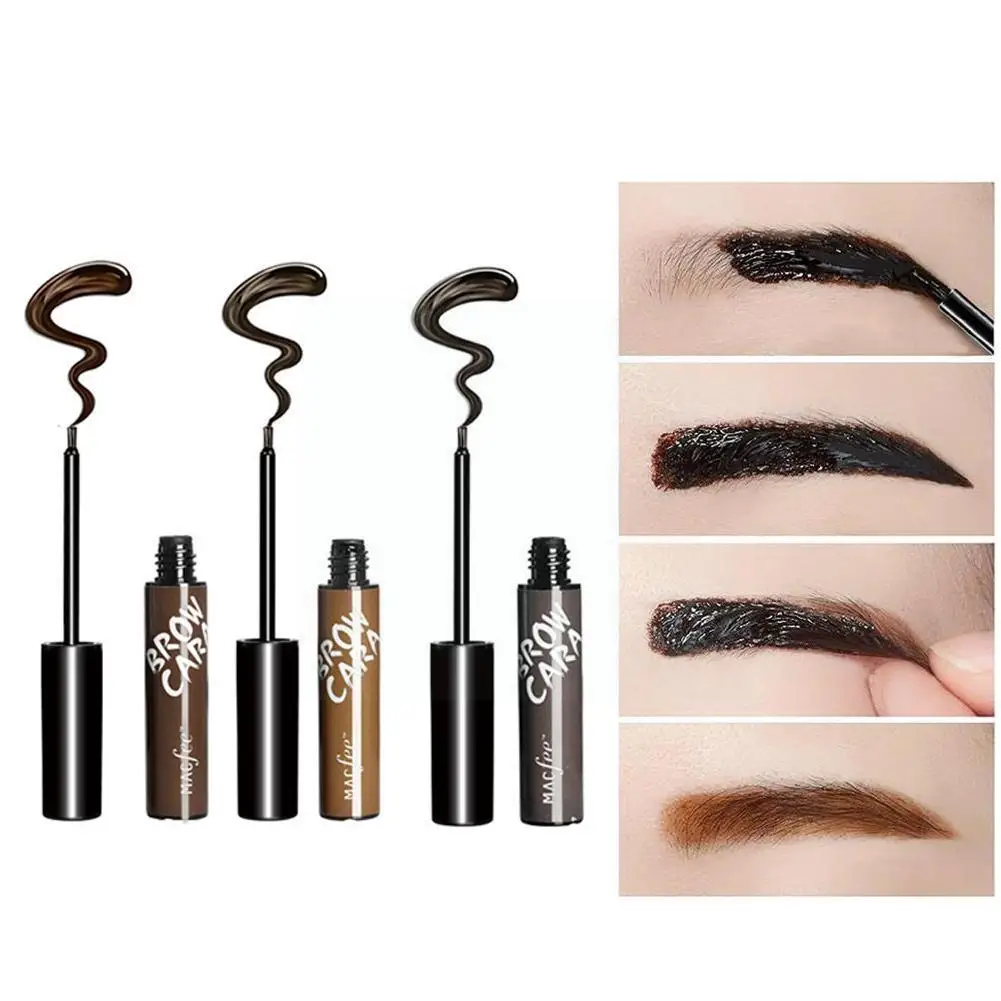 

Makeup Eyebrow Enhancers Liquid Gel Long Lasting Waterproof Eyes Easy Brows to Tear Wear Natural Tattoo Brow Tint Peel-off Y9X3