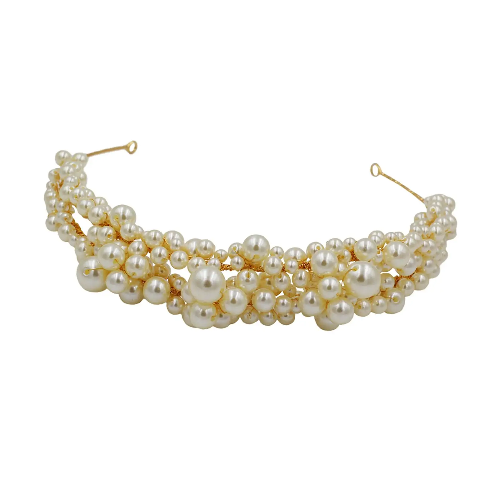 

Faux Pearl Headband for Women Fashion Hair Hoop Hairband Wedding Headwear