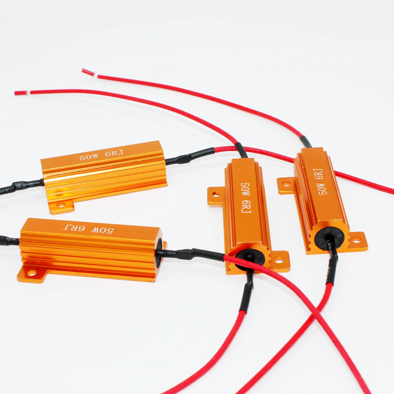 2 шт. 4 6 светодиодный индикатор балласт резистор нагрузки реле вспышки лампы