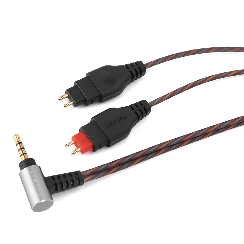 Сбалансированный аудиокабель 2 5 мм для наушников Sennheiser HD6XX HD58X HD565 HD265 HD414 classic