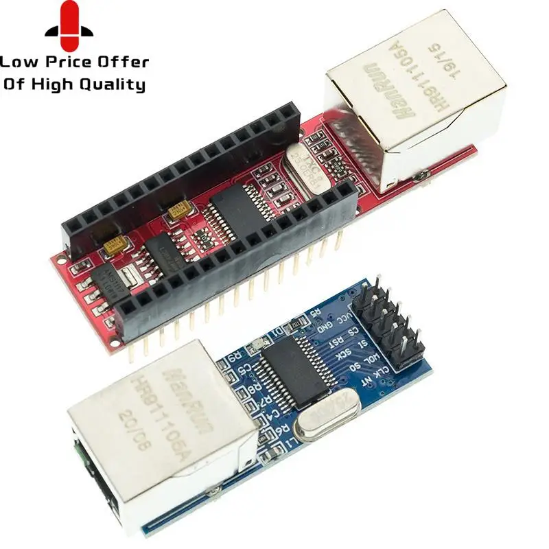 10 шт. Mini ENC28J60 Ethernet Shield/Ethernet Shield для Nano SPI интерфейса сетевой модуль локальной сети