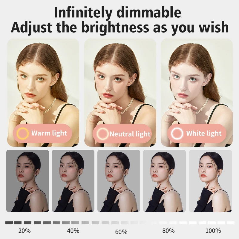 26 дюймов профессиональное фотографическое кольцо фотосессия набор 12 трубок