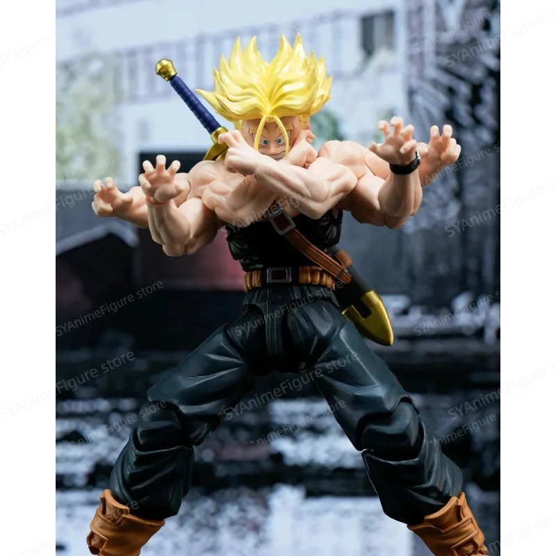 Фото В наличии: Коллекционные фигурки Tonsenarttoys Kamione Dragon Ball Z Trunks SHF 05A 05B, модель игрушки, подарок №4