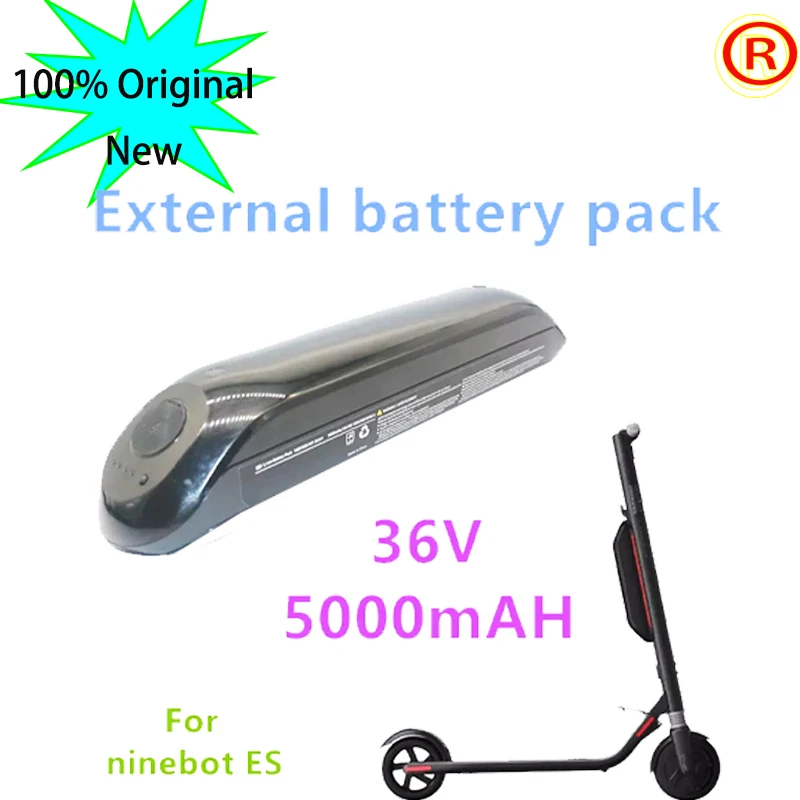 

36V 5000mAh External Battery Scooter Is Suitable for Ninebot Segway Es1/2/4 Series, Electric Accessories