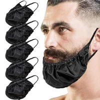 1pc men beard bandanas bedtime bib adjustable beard covers comfy facial hair apron oil proof for men