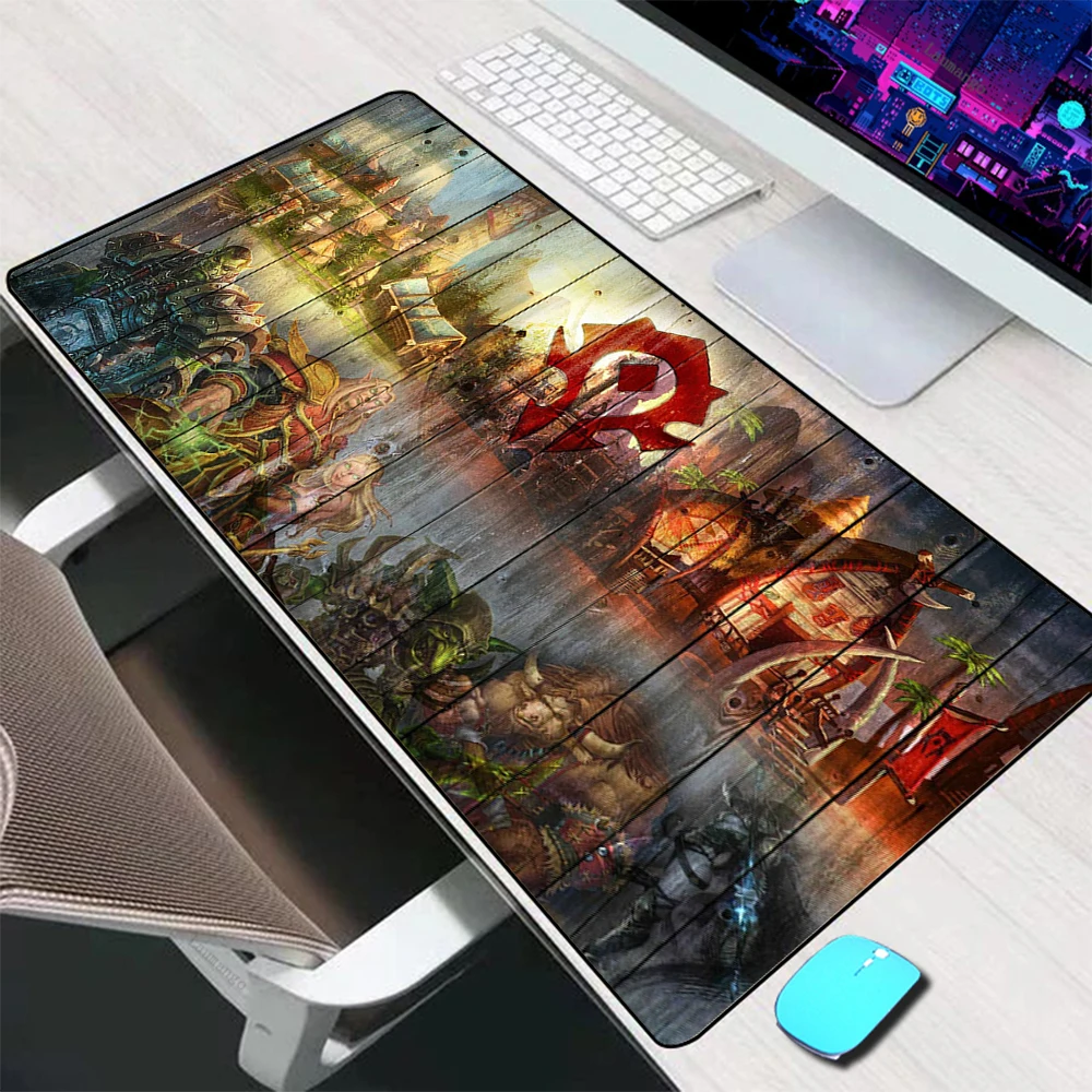 World of Warcraft Horde Большой коврик для мыши Игровые аксессуары Коврик XXL клавиатуры