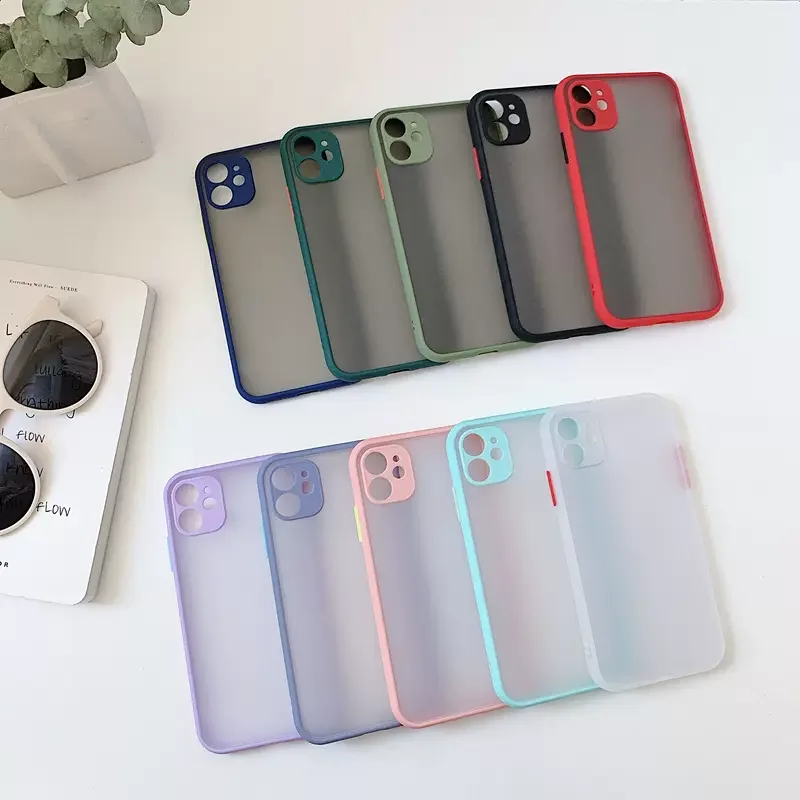 

Shockproof Armor Case For Samsung Galaxy S22 Ultra S21 S20 S10e S9 S8 Plus Note 9 8 10 Pro S11 S30 S20FE Transparent Matte Cover