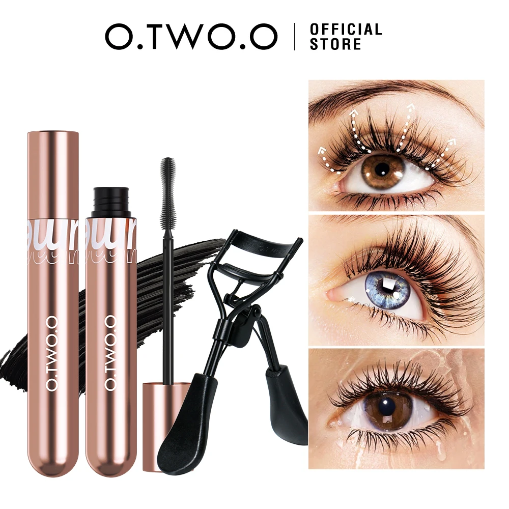 

O.TWO.O Mascara Extra Volume 4d Lengthening Curling Extension Long-wearing Waterproof False Eyelash Effect Mascara Makeup