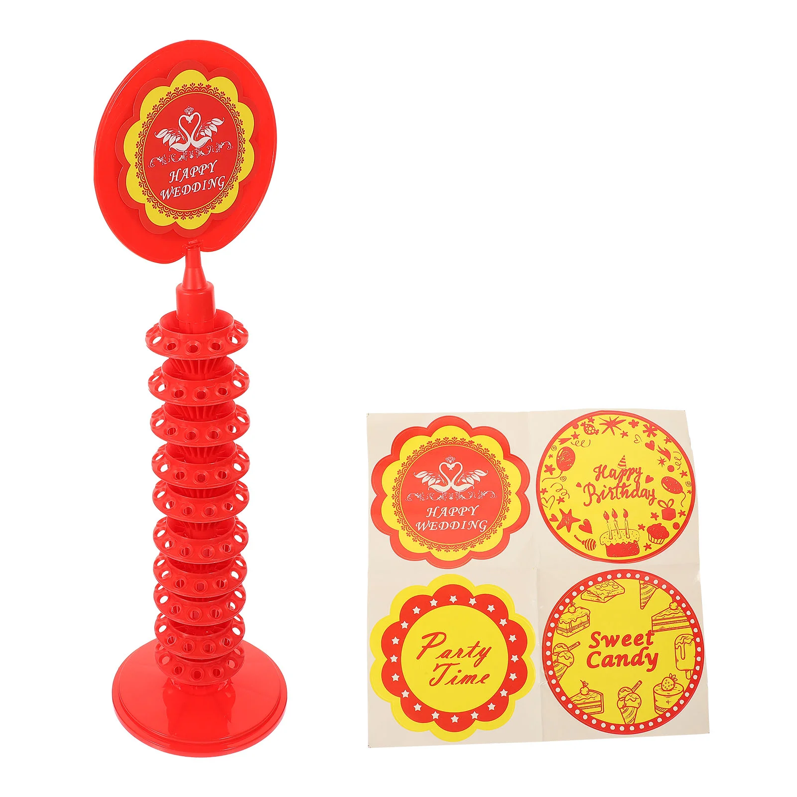 

Stand Lollipopdisplay Cake Holder Candy Acrylic Gamer Decor Room Cotton Rackbuffet Cart Tower Drying Cakesicle Supplies